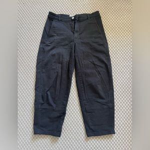 Everlane Barrel Pants, Black, Size 8